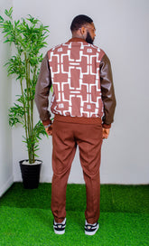 CHIKE JACKET - Tan & Tobe